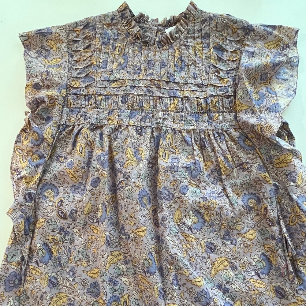 Love the label Josepha Lavender Floral print top